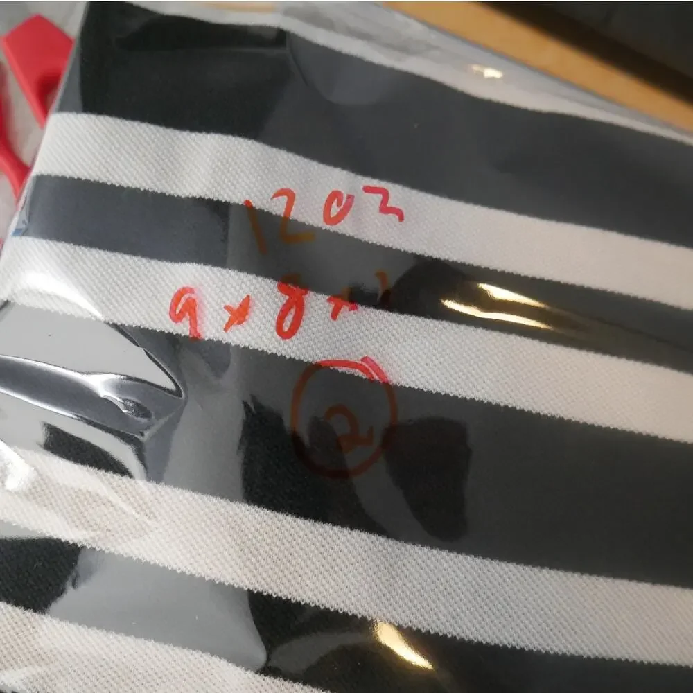 Vintage 90s Polo Ralph Lauren Black/White Striped Mens Size XL Short Sleeve Pony
